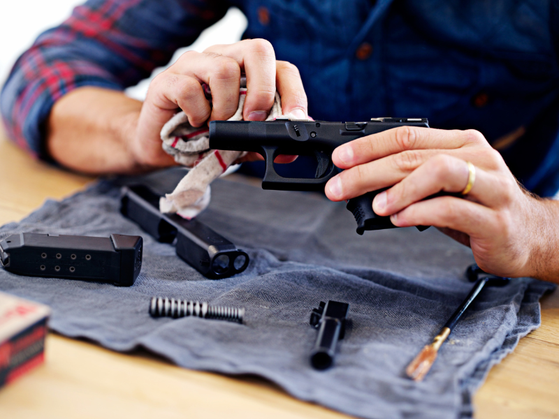 Gun cleaning preparation